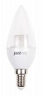 Изображение Лампа светодиодная PLED-SP CLEAR C37 CL 7Вт свеча 3000К тепл. бел. E14 540лм 230В JazzWay 2853097 
