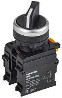 Изображение Переключатель 2 полож. 1НО+1НЗ длин. ручка черн. MASTER IEK MI-SW60-11XB2-3-25-2-K02 