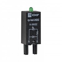 Изображение Модуль светодиодный 24 VDC для промежуточных реле RP AVERES EKF rp-led-24DC 