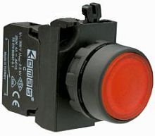 Изображение Кнопка нажимная круглая CP101DК (2НО) красн. EMAS CP101DK 