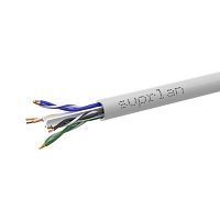 Изображение Кабель витая пара U/UTP кат.6 4х2х23AWG solid Cu LSZH нг(А)-HF Indoor Six (уп.305м) SUPRLAN 01-1030-1 