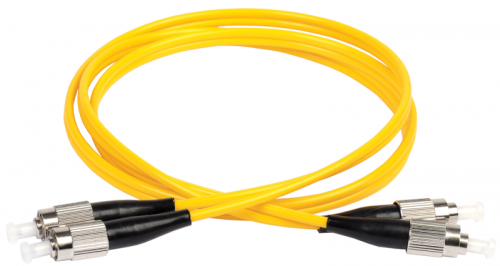 Изображение Патч-корд оптический коммутационный соединительный для одномодового кабеля (SM); 9/125 (OS2); FC/UPC-FC/UPC (Duplex) (дл.20м) ITK FPC09-FCU-FCU-C2L-20M 