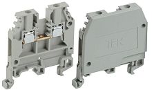 Изображение Зажим наборный ЗНИ-2.5кв.мм (JXB24А) сер. IEK YZN10-002-K03 