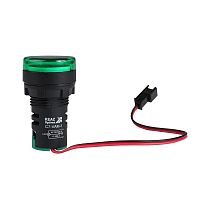 Изображение Индикатор тока и напряжения OptiSignal Compact D22 С7-VAM-3 зел. 50-500В AC/0-100А AD22VAM КЭАЗ 375698 