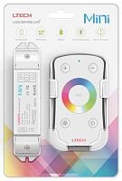 Изображение Контроллер RGB для LED ленты 12-24В IP20 135x30x20мм c пультом 3CH 108/216W (12В/24В) (LTECH) VARTON M3+M3-3A 