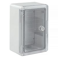 Изображение Корпус ударопрочный ЩМПп 300х200х130 IK10 IP65 прозр. дверь АБС пластик PRIZMA TOKOV ELECTRIC TKE-PZ-CPB01-IK10-IP65 