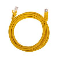 Изображение Патч-корд U/UTP CAT 5e RJ45-RJ45 26AWG LSZH желт. 3м Rexant 02-0105-3 