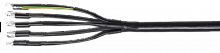 Изображение Комплект муфты концевой ПКВ(Н)тп наружной установки 5х70/120 без наконечников ПВХ/СПЭ изоляция 1кВ IEK UZM-XLK1-NVN5-70120X 