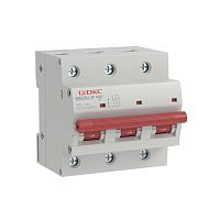 Выключатель автоматический модульный YON max типа MD125H 10кА 3п хар-ка C 100А YON (группа DKC) MD125H-3PC100  Изображение Выключатель автоматический модульный YON max типа MD125H 10кА 3п хар-ка C 100А YON (группа DKC) MD125H-3PC100