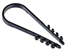 Изображение Дюбель-хомут 19-25мм для круглого кабеля нейлон черн. (уп.25шт) IEK UDH13-19-25-025-K02 