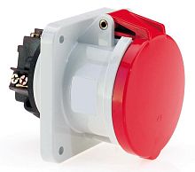 Изображение Розетка встраиваемая 63А 5п 3P+N+PE 6ч 400В IP44 Bals 136 