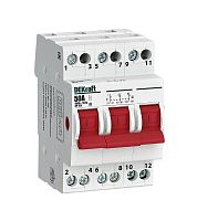 Изображение Выключатель-разъединитель трехпозиционный 3P 50А ВР-103 DEKraft 17217DEK 