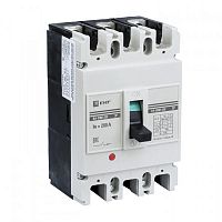 Изображение Силовой автомат. выкл. 3P Iu=160А уставка тока расцеп.:160А 25кА IP30 EKF  mccb99-250-160m 