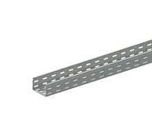 Изображение Лоток листовой перфорированный 100х65 L2000 сталь 0.7мм ЛМс-ПЗ цУТ2.5 оцинк. СОЭМИ Н0122131412 