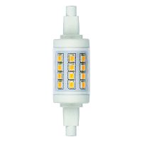 Изображение Лампа светодиодная LED-J78-6W/WW/R7s/CL PLZ06WH прозр. теплый бел. свет картон ТМ Uniel UL-00001554 