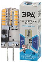 Изображение Лампа светодиодная LED-JC-2.5W-12V-SLC-840-G4 JC 2.5Вт капсула G4 нейтр. бел. 12В ЭРА Б0049090 