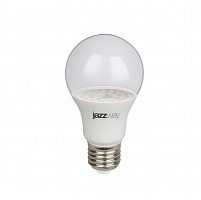 Изображение Лампа светодиодная LED 9Вт A60 Е27 CLEAR ( для растений) Jazzway 5008946 