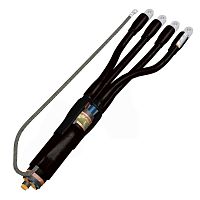 Изображение Муфта кабельная концевая универсальная 1кВ 4ПКВНтп-о-50-Пр-Al с алюмин. наконечн. Подольск 4pkvntpxox050pral 