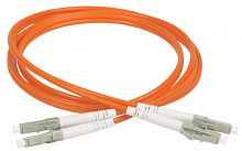 Изображение Патч-корд оптический коммутационный соединительный для многомодового кабеля (MM); 50/125 (OM2); LC/UPC-LC/UPC (Duplex) (дл.50м) ITK FPC50-LCU-LCU-C2L-50M 