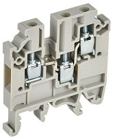 Изображение Колодка клеммная CTS-MC ARMAFIX 3 вывода 4кв.мм сер. IEK YCT12-00-3-K03-004 