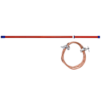 Изображение Заземление переносное для ВЛ до 35 кВ  ЗПЛ-35-1 Д (70 кв.мм) (4,5 кг) 