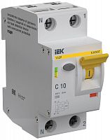 Изображение Устройство защиты от дугового пробоя (УЗДП) 1P+N C 10A KARAT IEK KA-DP11-1-010-C 