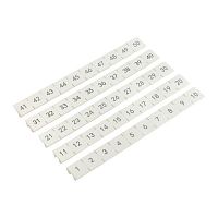 Изображение Маркировка для клемм 10/16/35/90 UT 1-50 (100 шт) scr-ut-mrk-10-90-1-50 