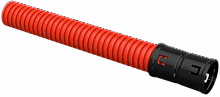Изображение Труба гофрированная двустенная 50мм красная       (100м) CTG12-050-K04-100-R 