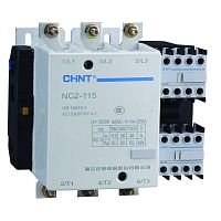 Изображение Контактор NC2-115NS реверс 115А 220-240В/АС3 50Гц (R) CHINT 235661 