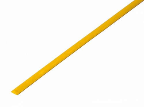 Изображение Трубка термоусадочная 3.5/1.75 1м желт. REXANT 20-3502 