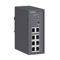 Изображение Коммутатор промышленный управляемый 8х10/100Base-T(X) портов RJ45 консольный порт Mini USB 24-48В DC (18-72В DC) с резервированием DKC N2000-8T-P1 