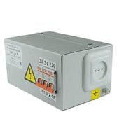 Изображение Ящик с понижающим трансформатором ЯТП-0.25 У3 220/42В 2 автомата IP31 Электротехник ET014088 