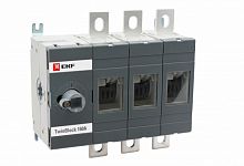 Изображение Рубильник 160A 3P без рукоятки управления TwinBlock EKF tb-s-160-3p 