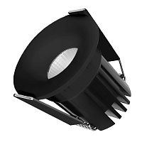 Изображение Светильник светодиодный MS-FOGGY-BUILT-R45-5W Warm3000 (BK 36 deg 230В) IP54 металл Arlight 044633 