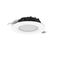 Изображение Cветильник светодиодный "ВАРТОН" DL-SLIM круглый встраиваемый 121*38мм 10W 4000K IP44 монтажный диаметр 95 мм DALI  V1-R0-00546-10D01-4401040 