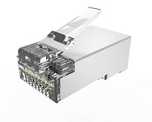 Изображение Коннектор RJ45(8P8C) кат.6 экранир. универс. (уп.100шт) TOKOV ELECTRIC TKE-CNR-623-STP 