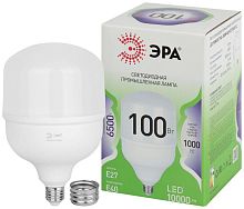 Изображение Лампа светодиодная GREEN LINE POWER T140-100W-865-E27/E40 GL 100Вт колокол 6500К свет холод. E27/E40 Эра Б0067055 