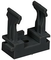 Изображение Держатель для гофрированных труб под монтажн. пистолет CFM20 черн. ELASTA IEK ET-TA10D-CFM-020-K02-100 