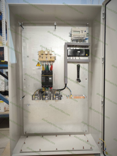 Изображение Щит учета электроэнергии 100 кВт 380в IP54 без GSM 