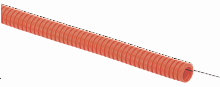 Изображение Труба гофрированная ПНД d50 с зондом оранжевая (15м)  упак.:15  CTG20-50-K04-015 