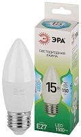 Изображение Лампа светодиодная GREEN LINE B35-15W-840-E27 GL 15Вт свеча 4000К яркий свет бел. E27 Эра Б0067115 