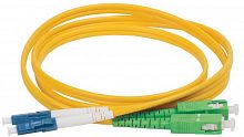 Изображение Патч-корд оптический коммутационный переходной для одномодового кабеля (SM); 9/125 (OS2); SC/APC-LC/APC (Duplex) (дл.50м) ITK FPC09-SCA-LCA-C2L-50M 