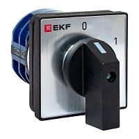 Изображение Переключатель кулачковый ПК-1-13 32А 3P «0-1» IP65 EKF pk-1-13-32-65 