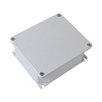 Изображение Коробка ответвительная алюминиевая окрашенная,IP66, RAL9006, 90х90х53мм  65300 