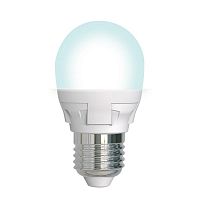 Изображение Лампа светодиодная LED-G45 7W/4000K/E27/FR/DIM PLP01WH Яркая диммир. мат. картон Uniel UL-00004301 