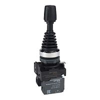 Изображение Джойстик OptiSignal D22 C5-J2-220 пластик. 2 положения 2НО без фиксации КЭАЗ 380110 