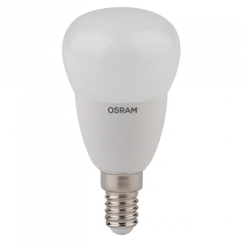 Изображение Лампа светодиодная LED 5.4Вт E14 LS CLP40 теплый, матовый шар  4052899971615 