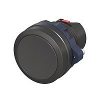 Изображение Головка кнопки плоская без фиксации черн. DKC M22P-FMBLP 