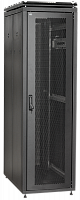 Изображение Шкаф сетевой 19дюйм  LINEA N 42U 600х1000мм перфорированная передняя дверь черн. ITK LN05-42U61-P 