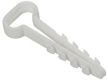 Изображение Дюбель-хомут 12х6мм для плоского кабеля нейлон бел. (уп.100шт) GENERICA UDH14-12-05-100-K01-G 